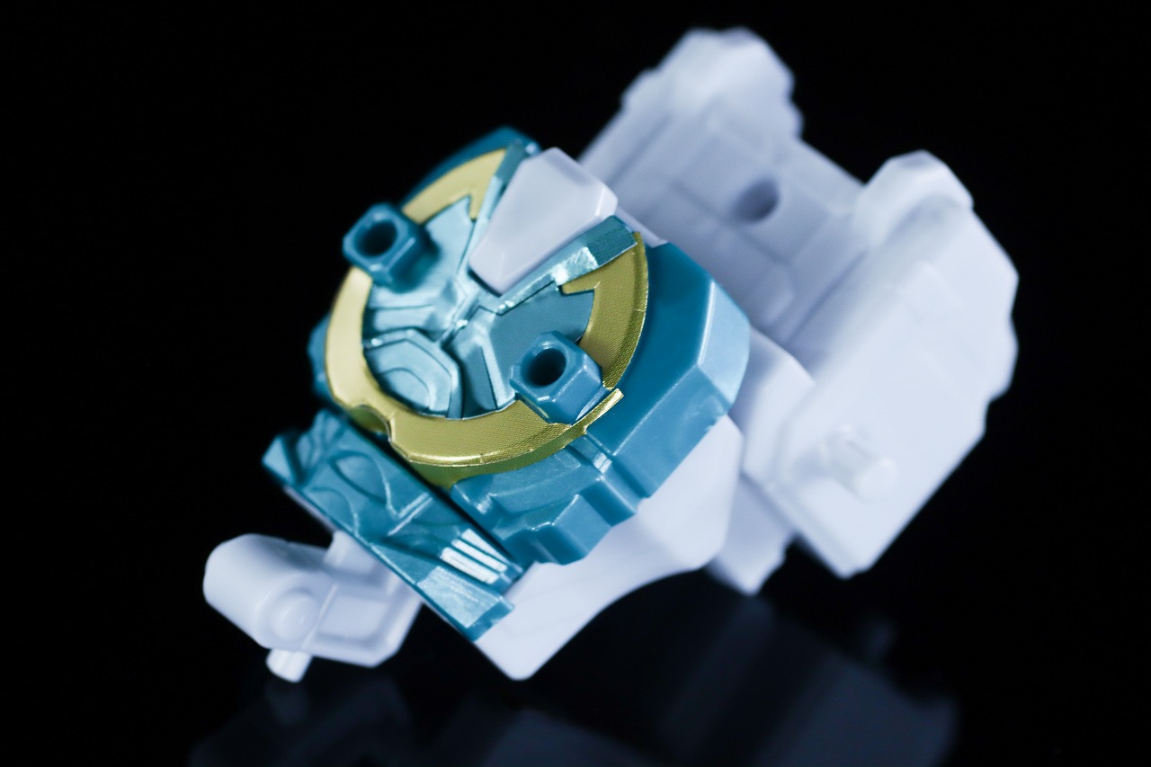 ミニプラ　テガソードホワイトバーン　レビュー　合体