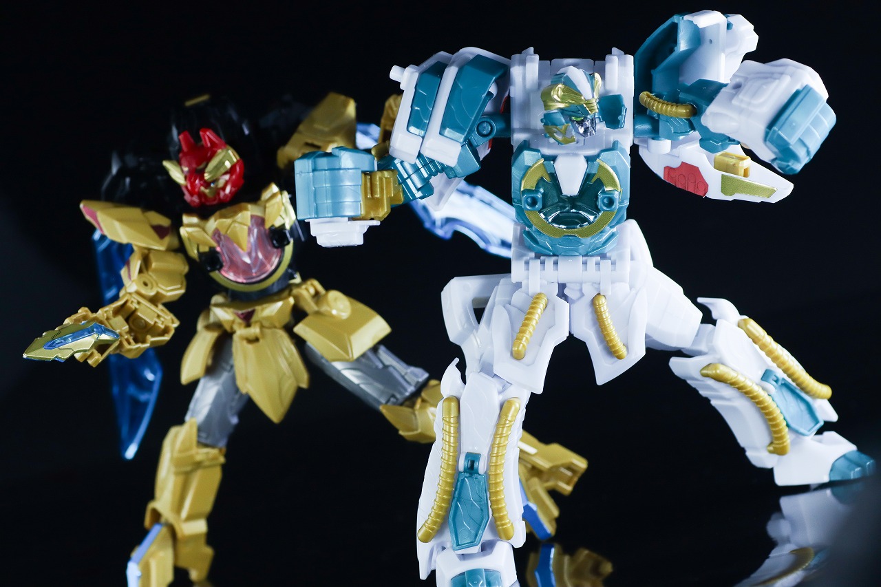 ミニプラ　グーデバーン＆べアックマ50　レビュー　アクション