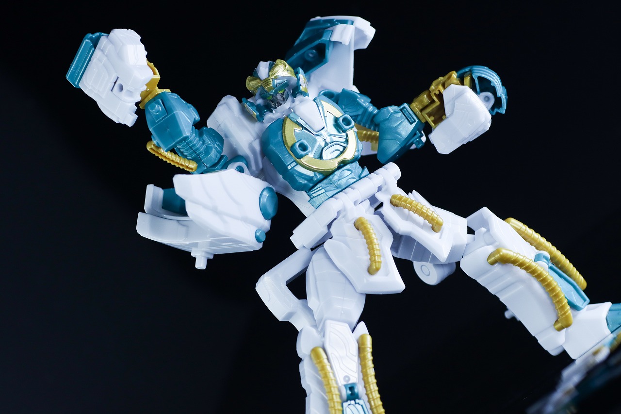 ミニプラ　グーデバーン＆べアックマ50　レビュー　アクション