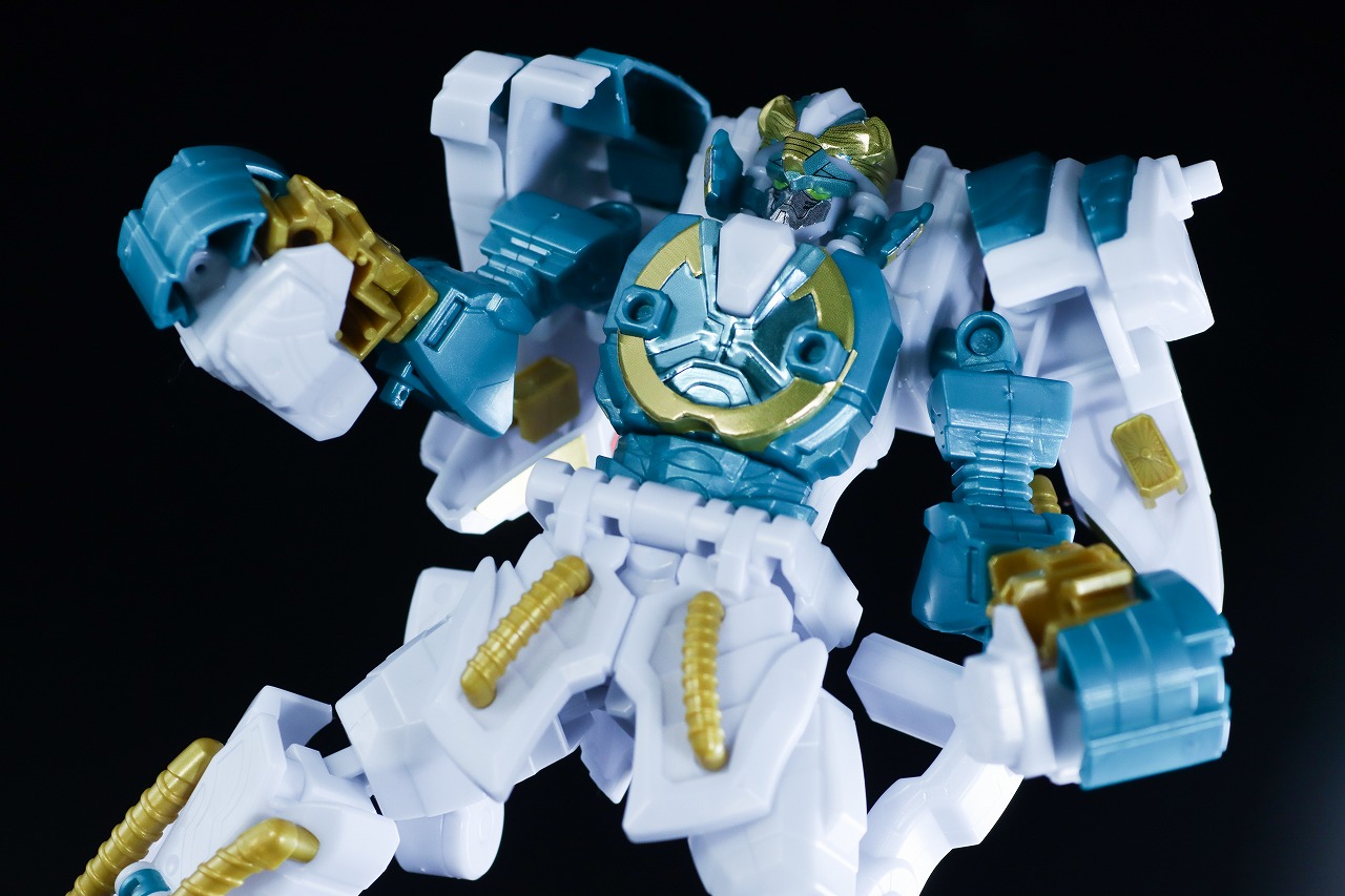 ミニプラ　グーデバーン＆べアックマ50　レビュー　アクション