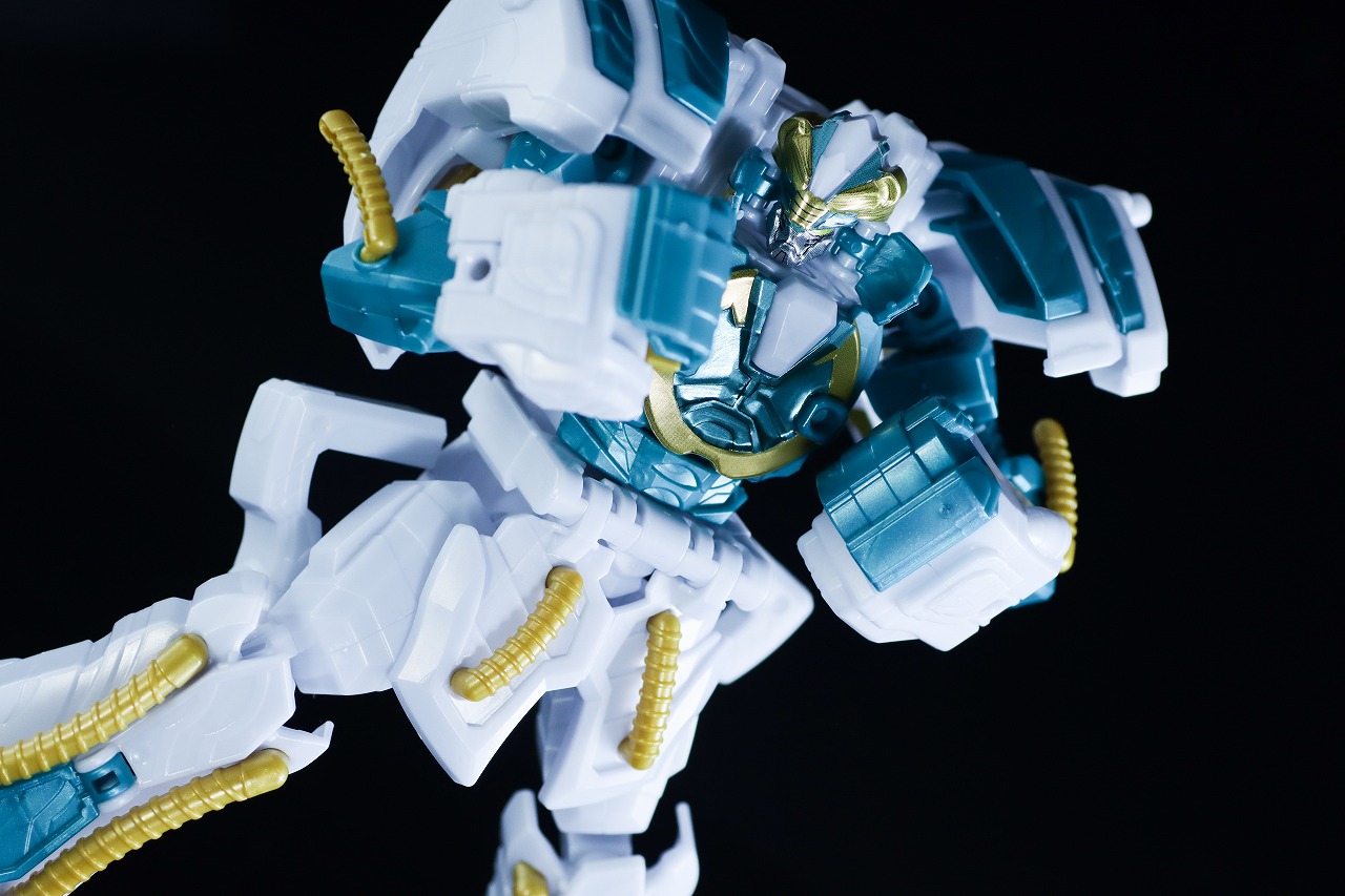 ミニプラ　グーデバーン＆べアックマ50　レビュー　アクション