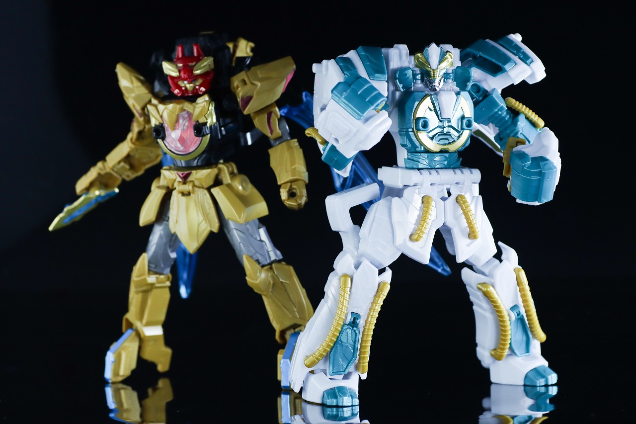 ミニプラ　グーデバーン＆べアックマ50　レビュー　アクション