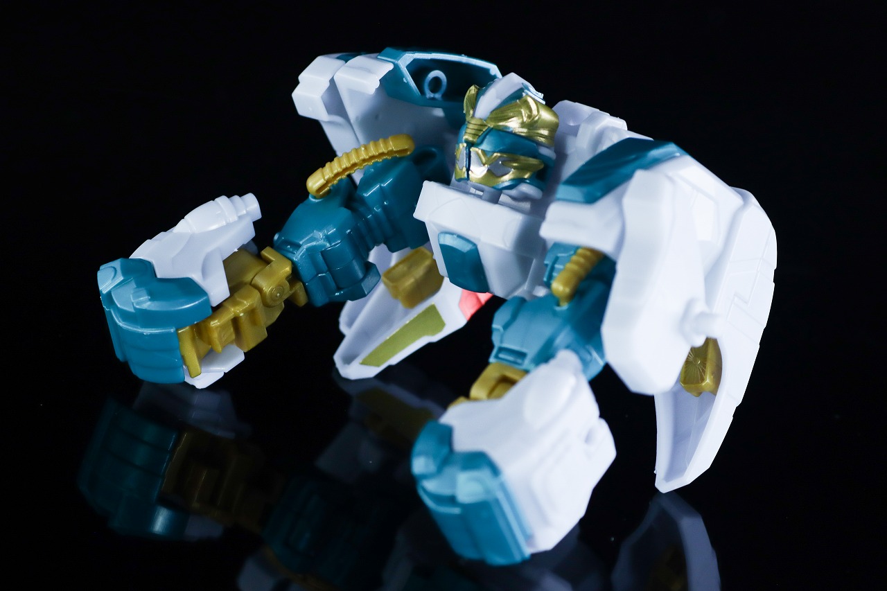 ミニプラ　グーデバーン　レビュー　武器形態　変形