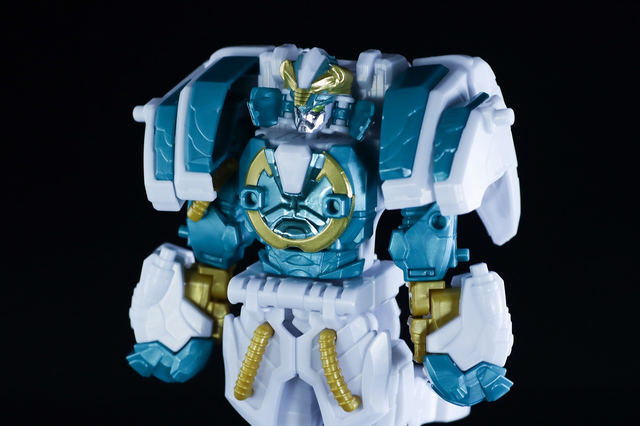 ミニプラ　グーデバーン　レビュー　武器形態　変形