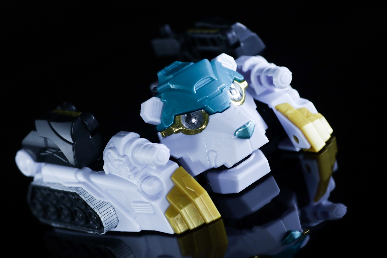 ミニプラ　グーデバーン＆べアックマ50　レビュー　アクション