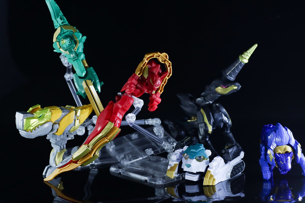 ミニプラ　グーデバーン＆べアックマ50　レビュー　アクション