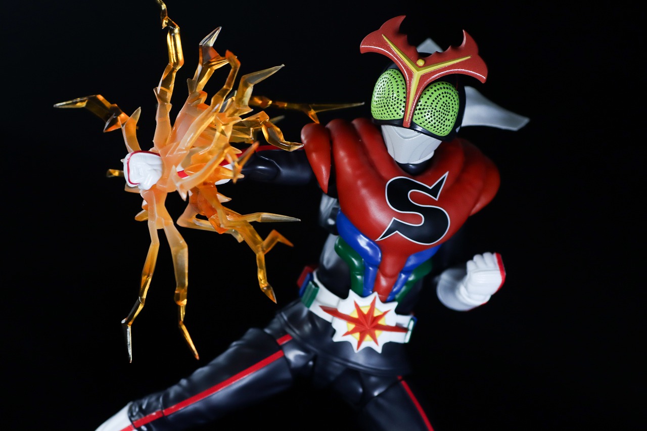 S.H.フィギュアーツ 真骨彫製法　仮面ライダーストロンガー　レビュー　アクション