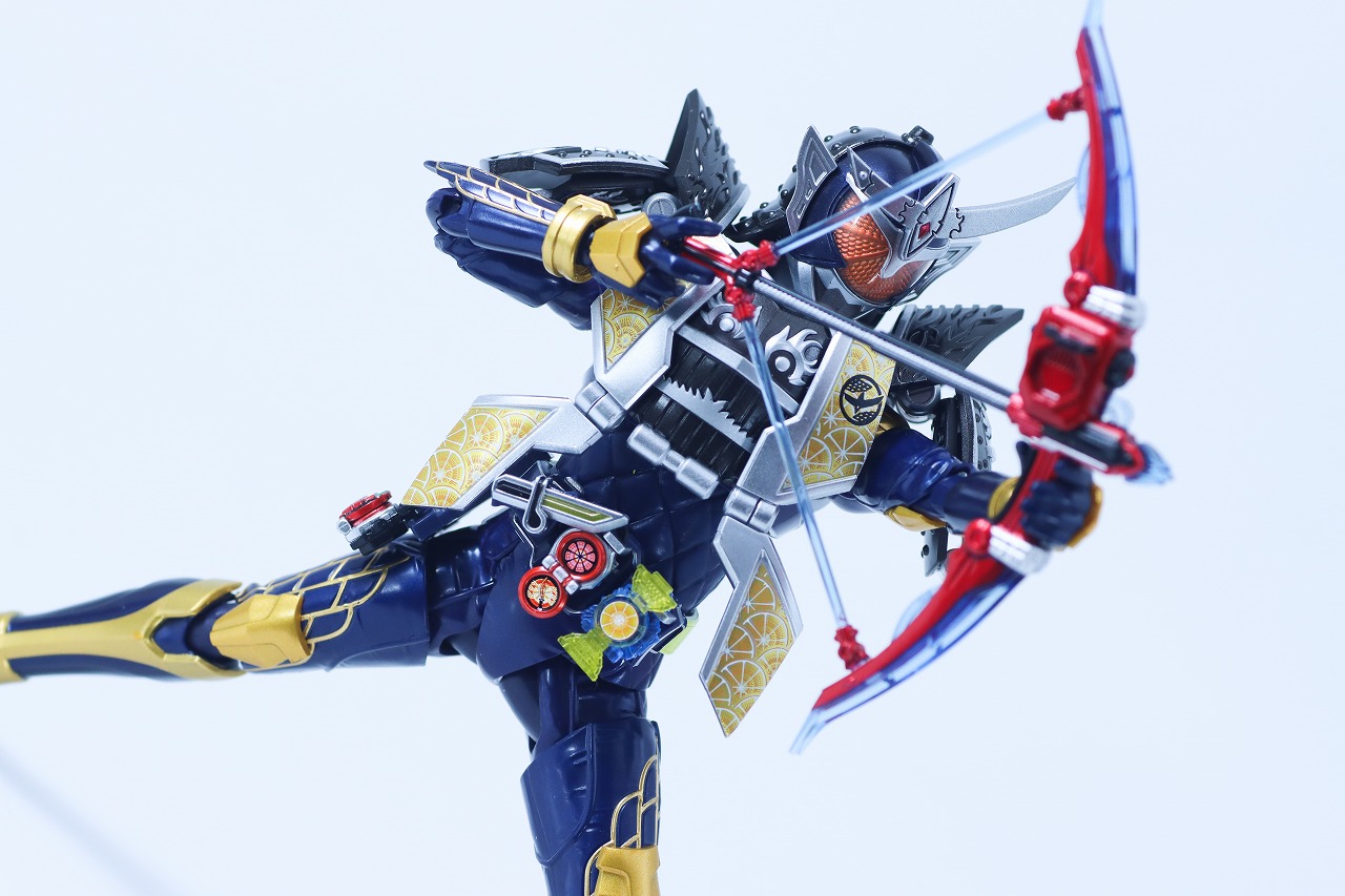 S.H.フィギュアーツ 真骨彫製法　仮面ライダー鎧武 ジンバーレモンアームズ　レビュー　アクション