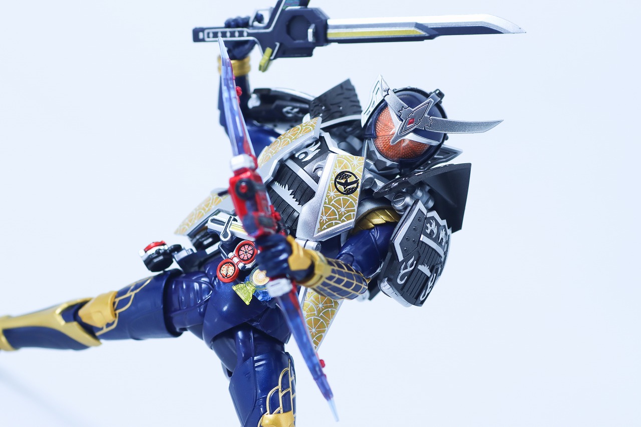 S.H.フィギュアーツ 真骨彫製法　仮面ライダー鎧武 ジンバーレモンアームズ　レビュー　アクション