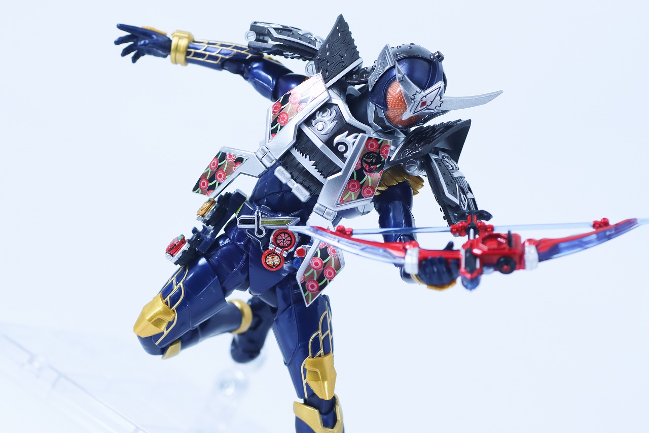 S.H.フィギュアーツ 真骨彫製法　仮面ライダー鎧武 ジンバーレモンアームズ　レビュー　アクション