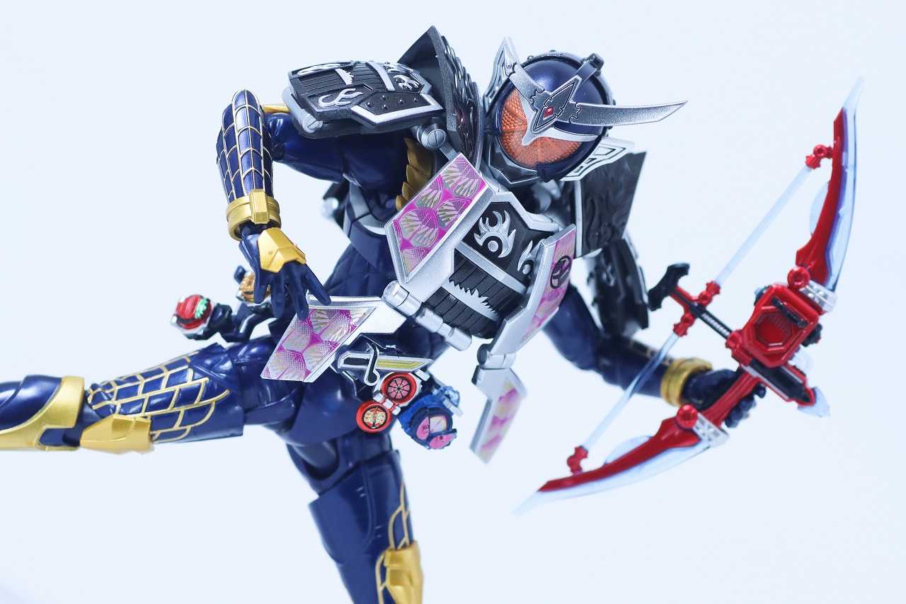 S.H.フィギュアーツ 真骨彫製法　仮面ライダー鎧武 ジンバーレモンアームズ　レビュー　アクション