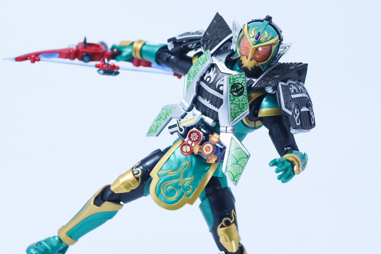 S.H.フィギュアーツ 真骨彫製法　仮面ライダー鎧武 ジンバーレモンアームズ　レビュー　アクション　仮面ライダー龍玄