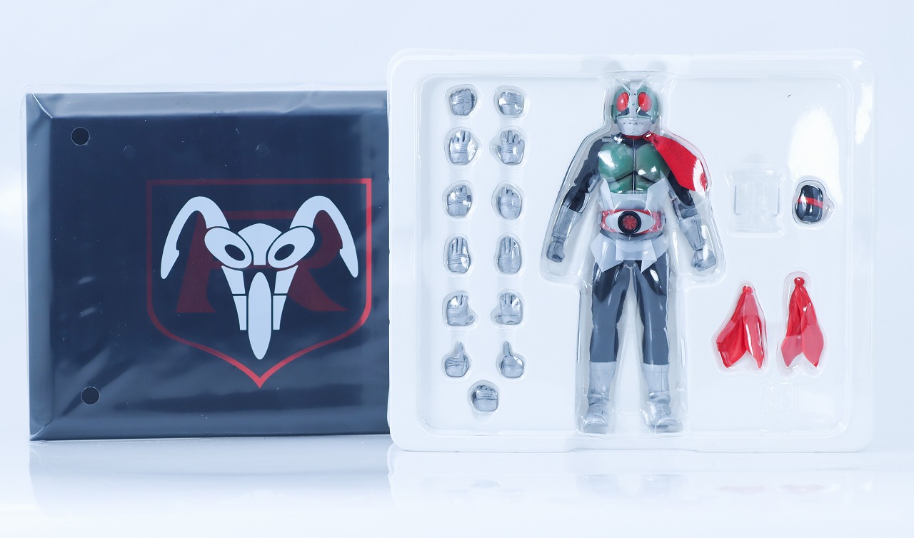 S.H.フィギュアーツ 真骨彫製法　仮面ライダー新1号 栄光の昭和ライダーエディション　レビュー　パッケージ