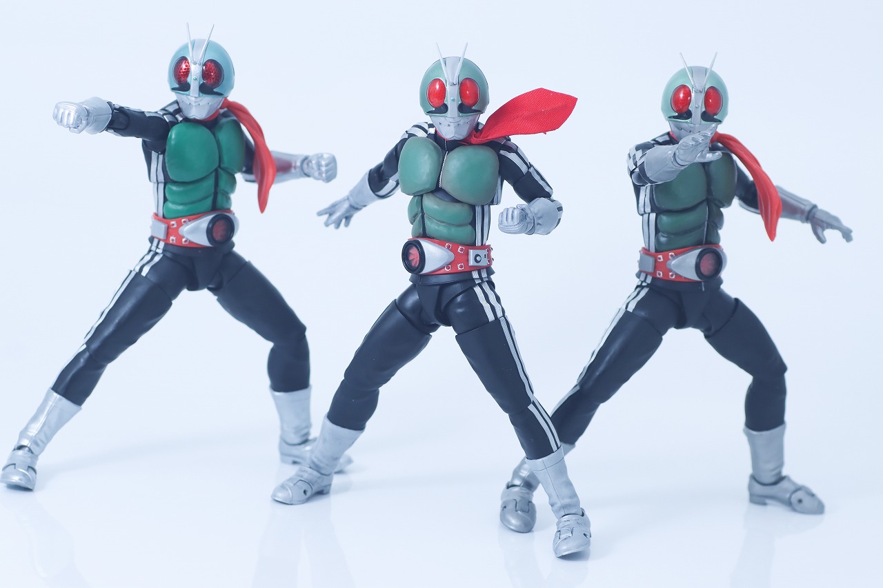 S.H.フィギュアーツ 真骨彫製法　仮面ライダー新1号 栄光の昭和ライダーエディション　レビュー　アクション