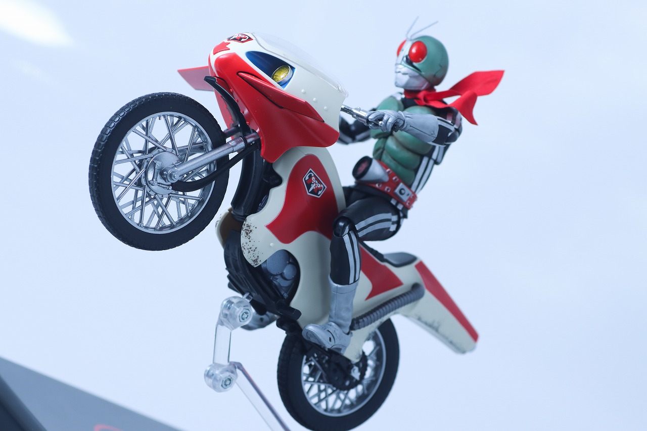 S.H.フィギュアーツ　新サイクロン号 栄光の昭和ライダーエディション　レビュー　アクション