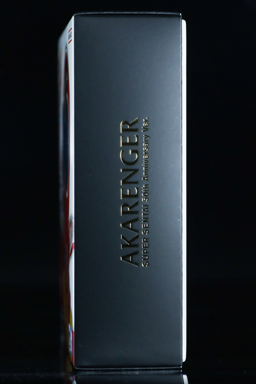 S.H.フィギュアーツ 真骨彫製法　アカレンジャー 50th Anniversary ver.　レビュー　パッケージ