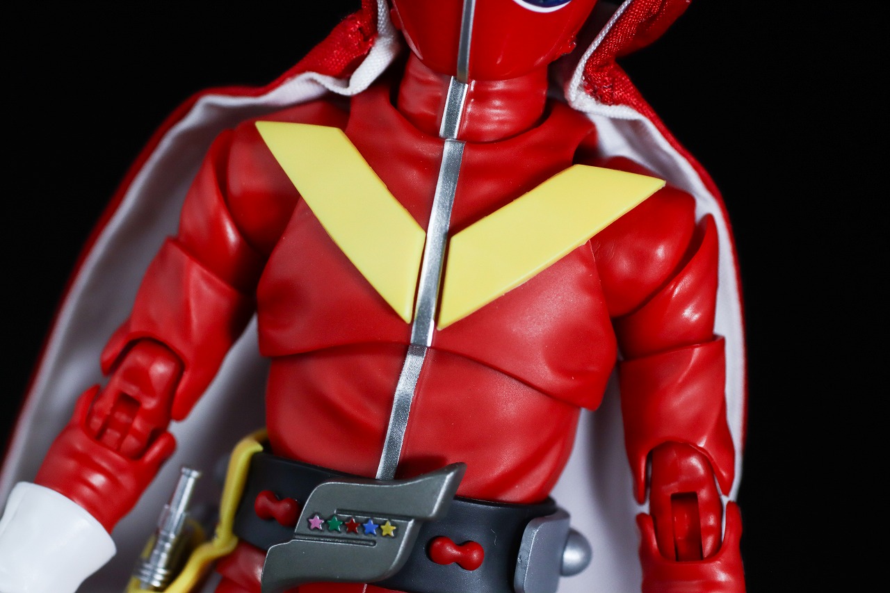 S.H.フィギュアーツ 真骨彫製法　アカレンジャー 50th Anniversary ver.　レビュー　本体