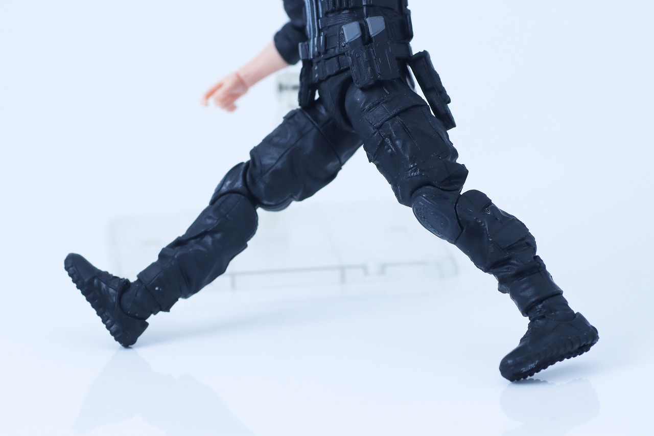 マーベルレジェンド　パニッシャー（デアデビル：ボーン・アゲイン）　レビュー　可動範囲