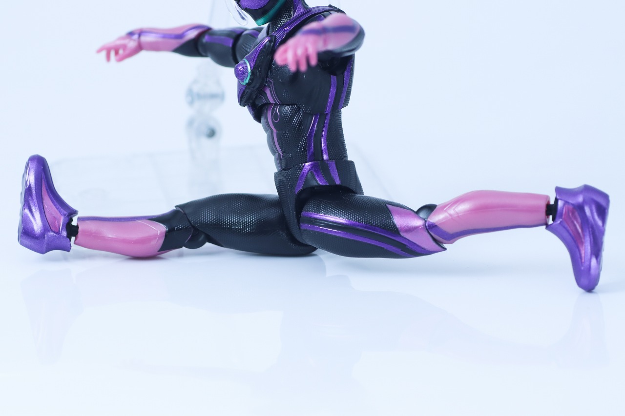 仮面ライダーアクションフィギュア 　仮面ライダーゼッツ パラダイムワンダー　レビュー　可動範囲