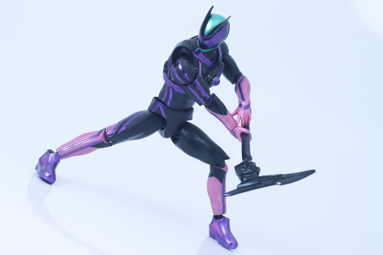 仮面ライダーアクションフィギュア 　仮面ライダーゼッツ パラダイムワンダー　レビュー　アクション