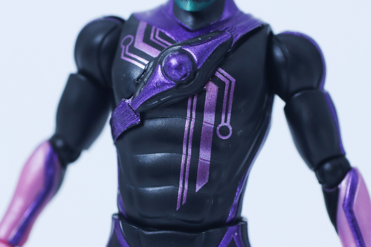 仮面ライダーアクションフィギュア カプセムチェンジコレクション　仮面ライダーゼッツ パラダイムセット　レビュー　本体