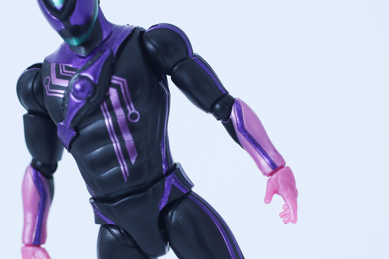 仮面ライダーアクションフィギュア カプセムチェンジコレクション　仮面ライダーゼッツ パラダイムセット　レビュー　本体