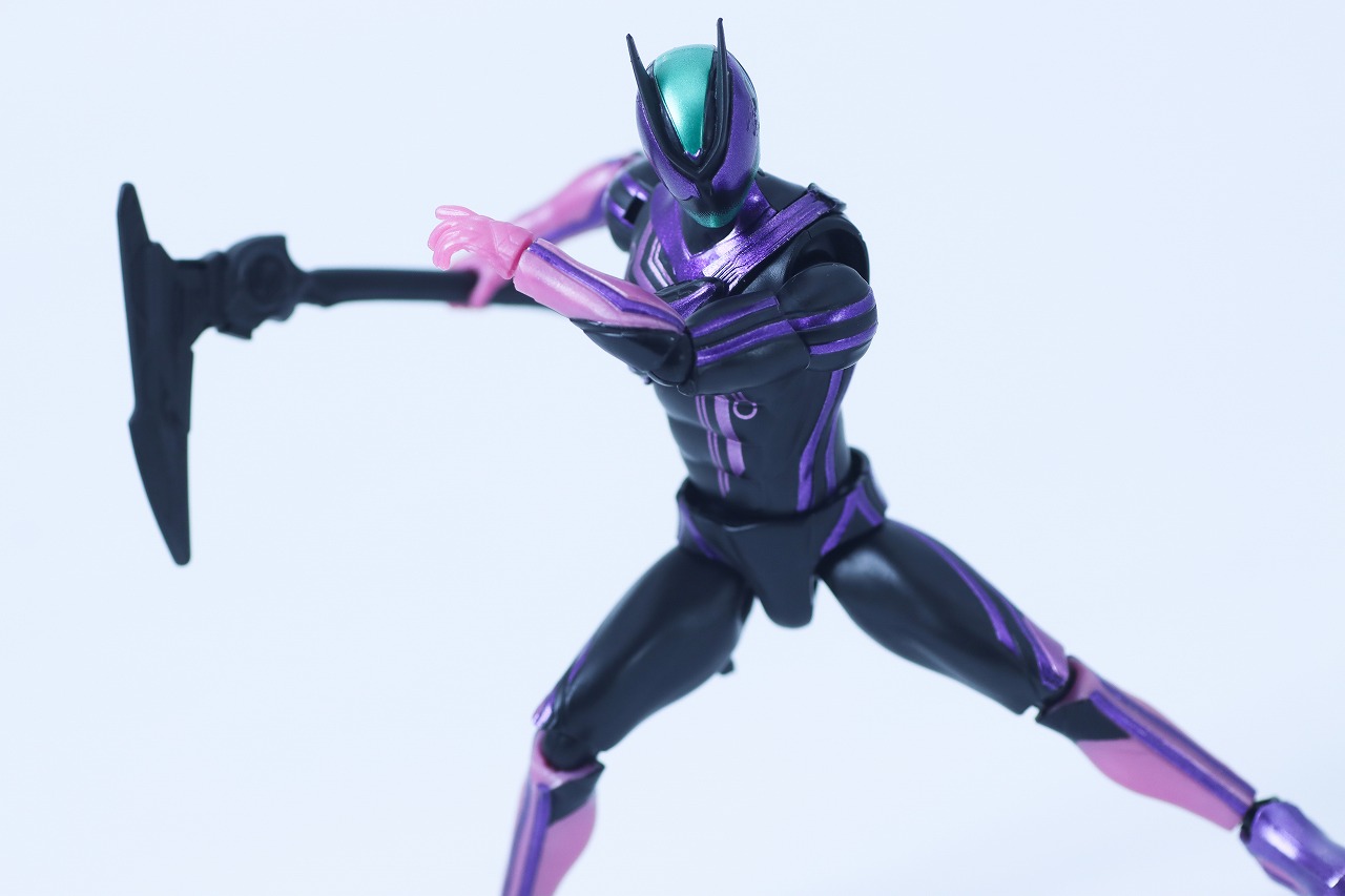 仮面ライダーアクションフィギュア カプセムチェンジコレクション　仮面ライダーゼッツ パラダイムセット　レビュー　アクション