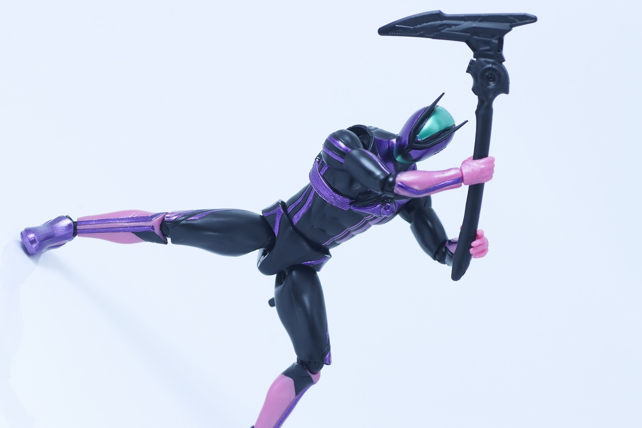 仮面ライダーアクションフィギュア カプセムチェンジコレクション　仮面ライダーゼッツ パラダイムセット　レビュー　アクション