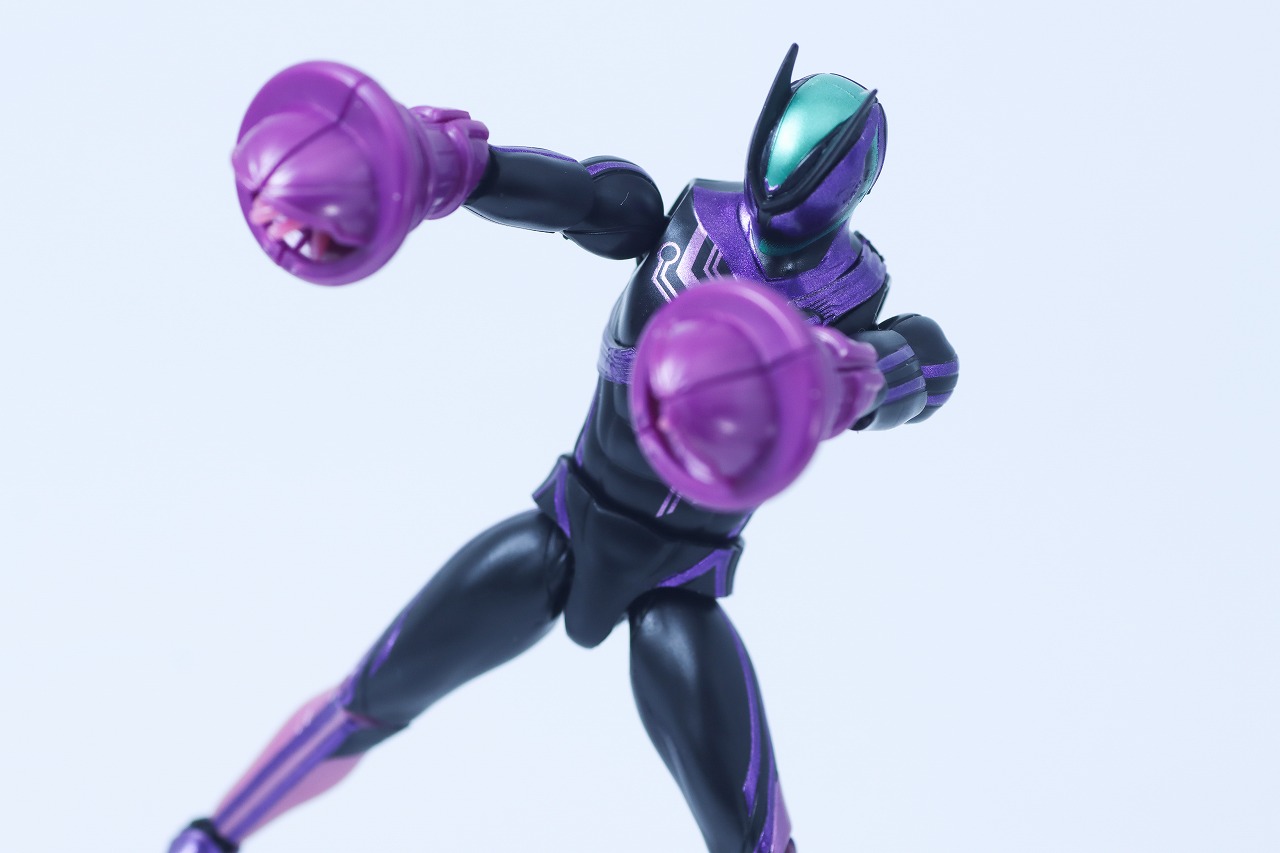仮面ライダーアクションフィギュア カプセムチェンジコレクション　仮面ライダーゼッツ パラダイムセット　レビュー　アクション