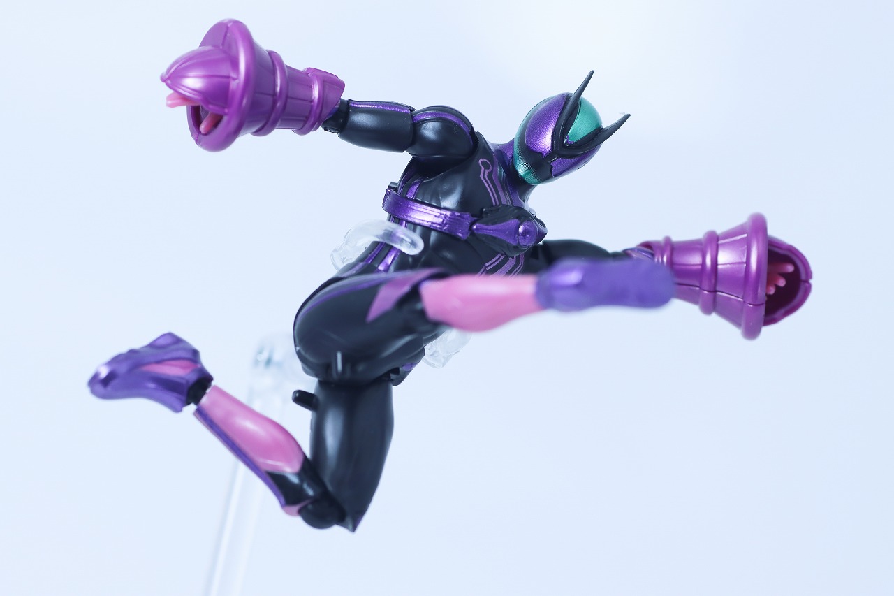 仮面ライダーアクションフィギュア カプセムチェンジコレクション　仮面ライダーゼッツ パラダイムセット　レビュー　アクション