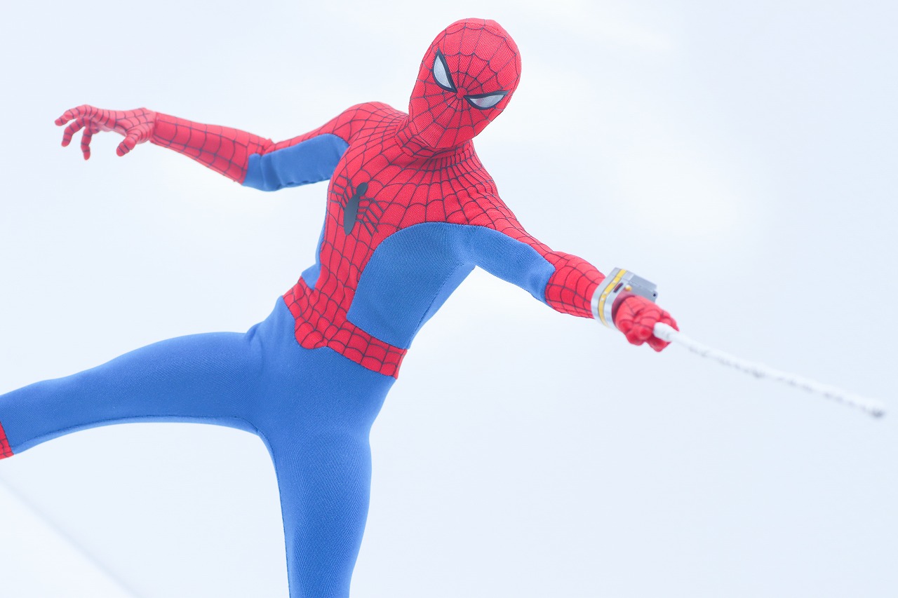 ホットトイズ　テレビ・マスターピース　東映版スパイダーマン　レビュー　アクション