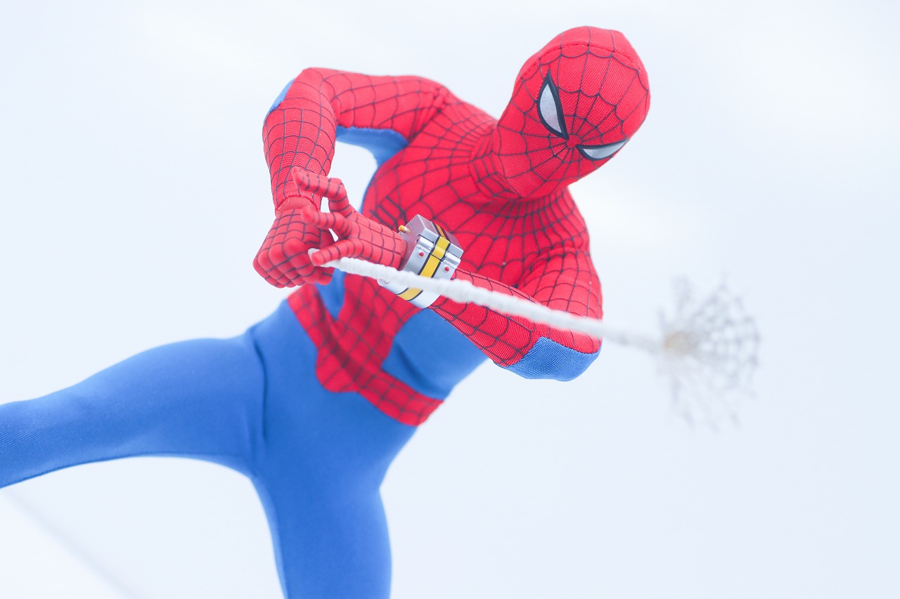 ホットトイズ　テレビ・マスターピース　東映版スパイダーマン　レビュー　アクション