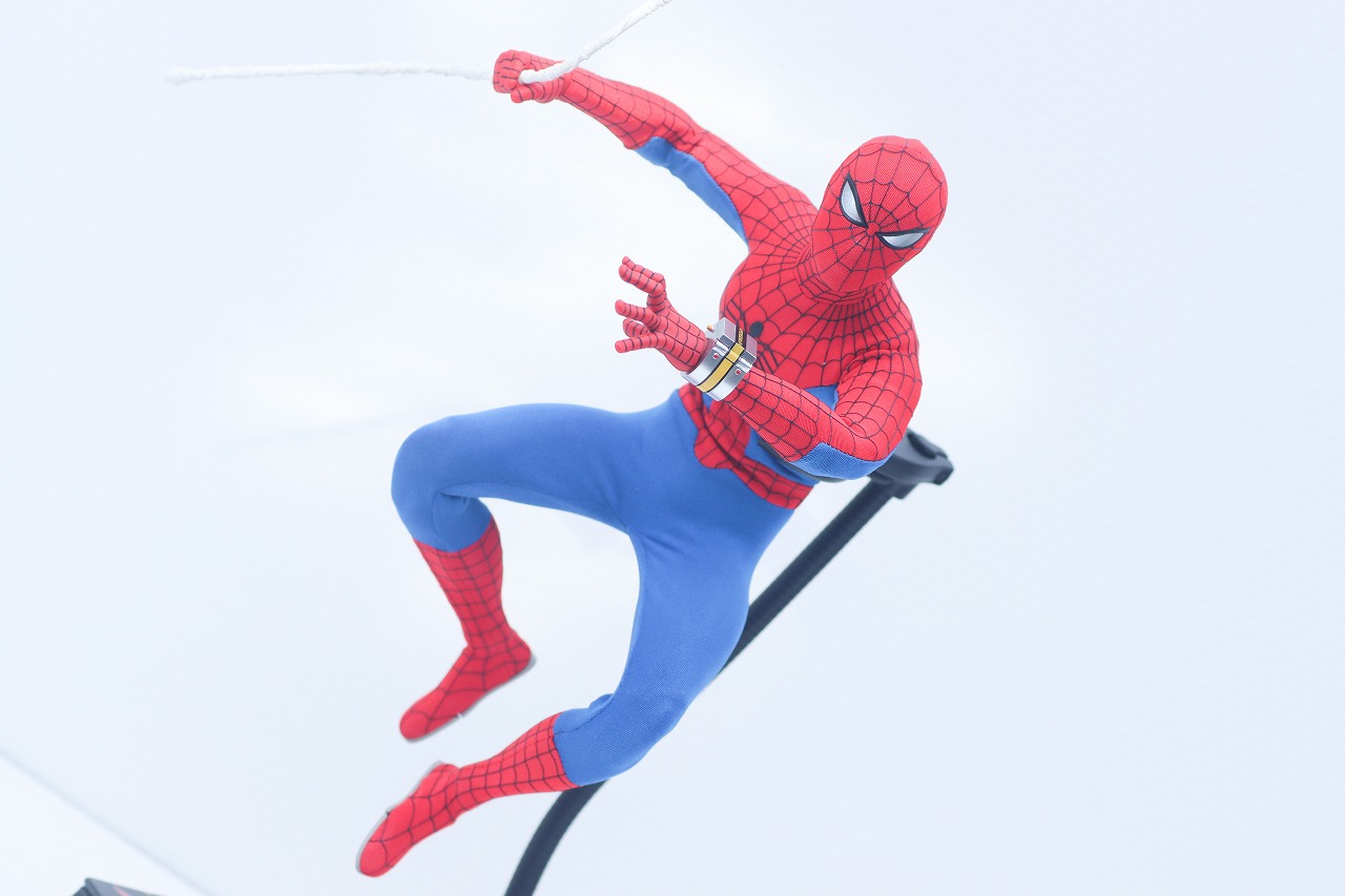 ホットトイズ　テレビ・マスターピース　東映版スパイダーマン　レビュー　アクション