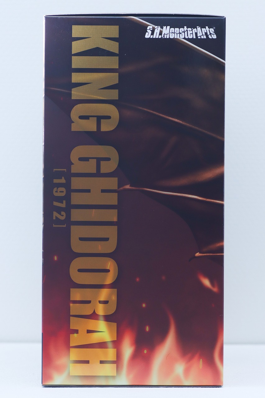 S.H.モンスターアーツ　キングギドラ（1972）　レビュー　パッケージ