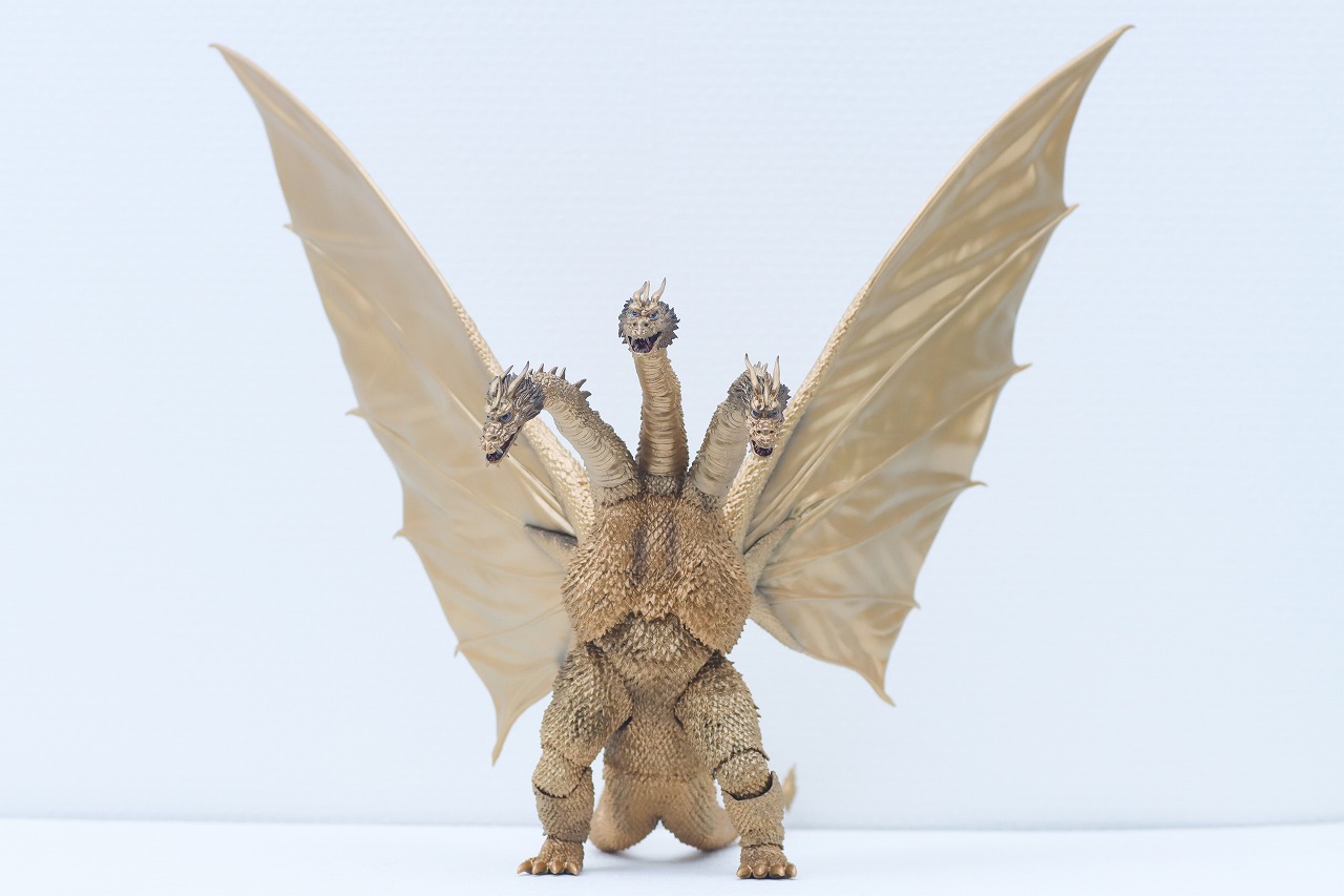 S.H.モンスターアーツ　キングギドラ（1972）　レビュー　本体