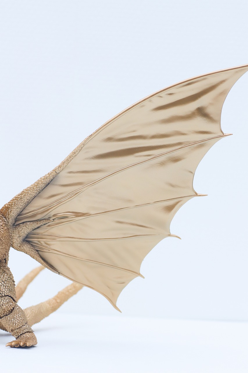 S.H.モンスターアーツ　キングギドラ（1972）　レビュー　可動範囲