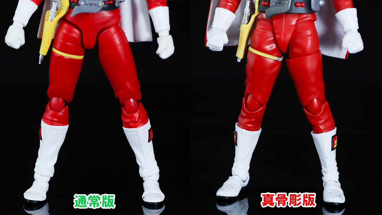 S.H.フィギュアーツ 真骨彫製法　アカレンジャー 50th Anniversary ver.　レビュー　比較　2014年版