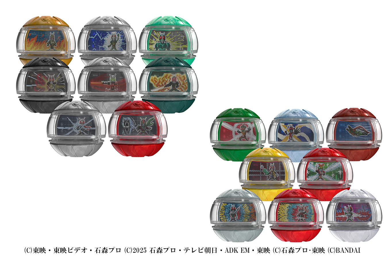 『ゼッツ』DXレジェンドライダーカプセムセットEX 昭和ライダーver.01＆02が26年3月限定発売！