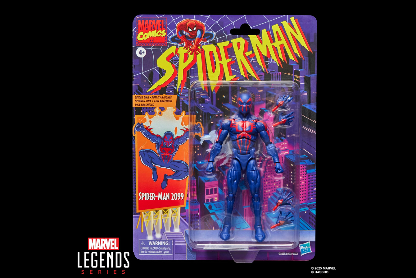 マーベルレジェンド　スパイダーマン2099　レトロブリスターパッケージ