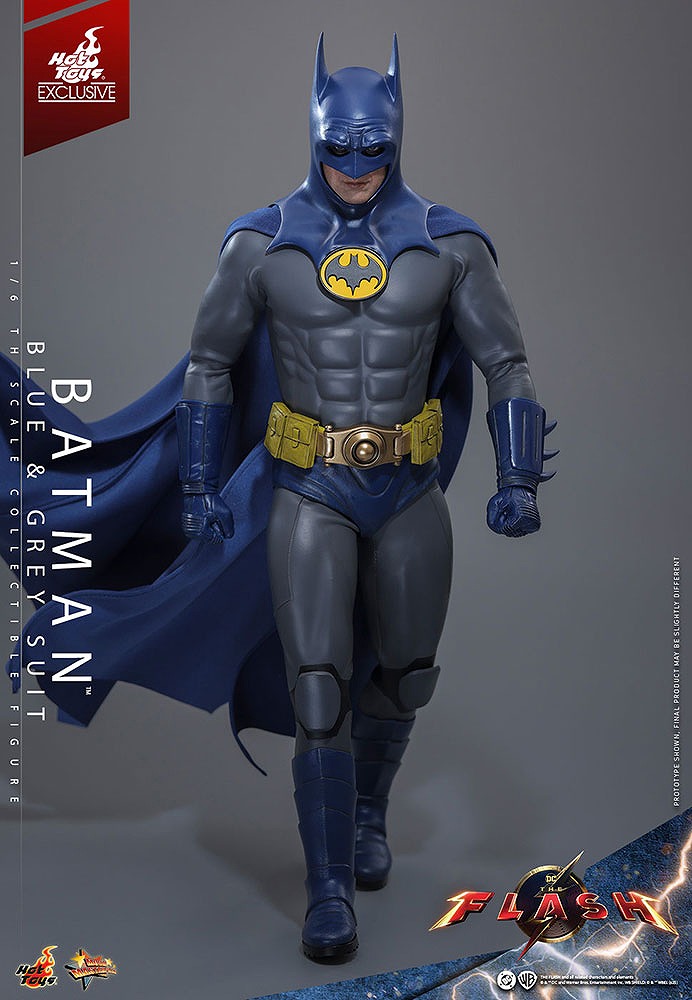 ホットトイズ　ムービー・マスターピース　バットマン（ブルー＆グレースーツ）
