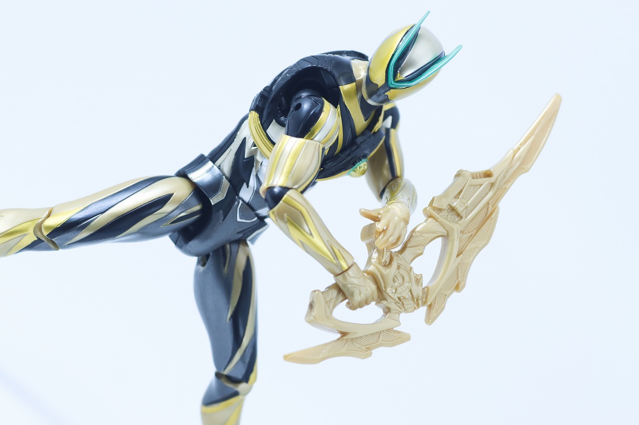 仮面ライダーアクションフィギュア　仮面ライダーゼッツ イナズマプラズマ　レビュー　アクション