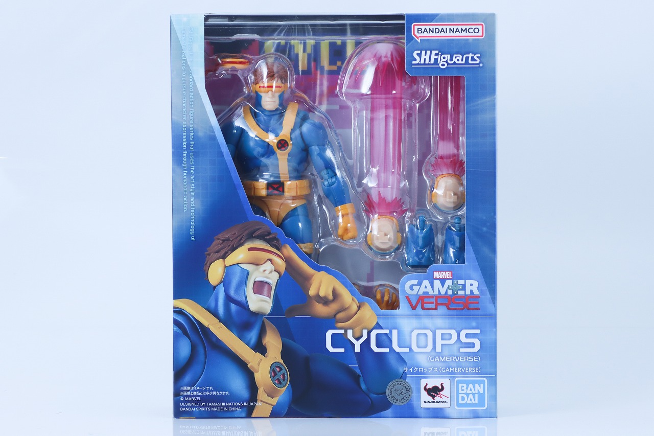 S.H.フィギュアーツ　サイクロップス（GAMERVERSE）　レビュー　パッケージ