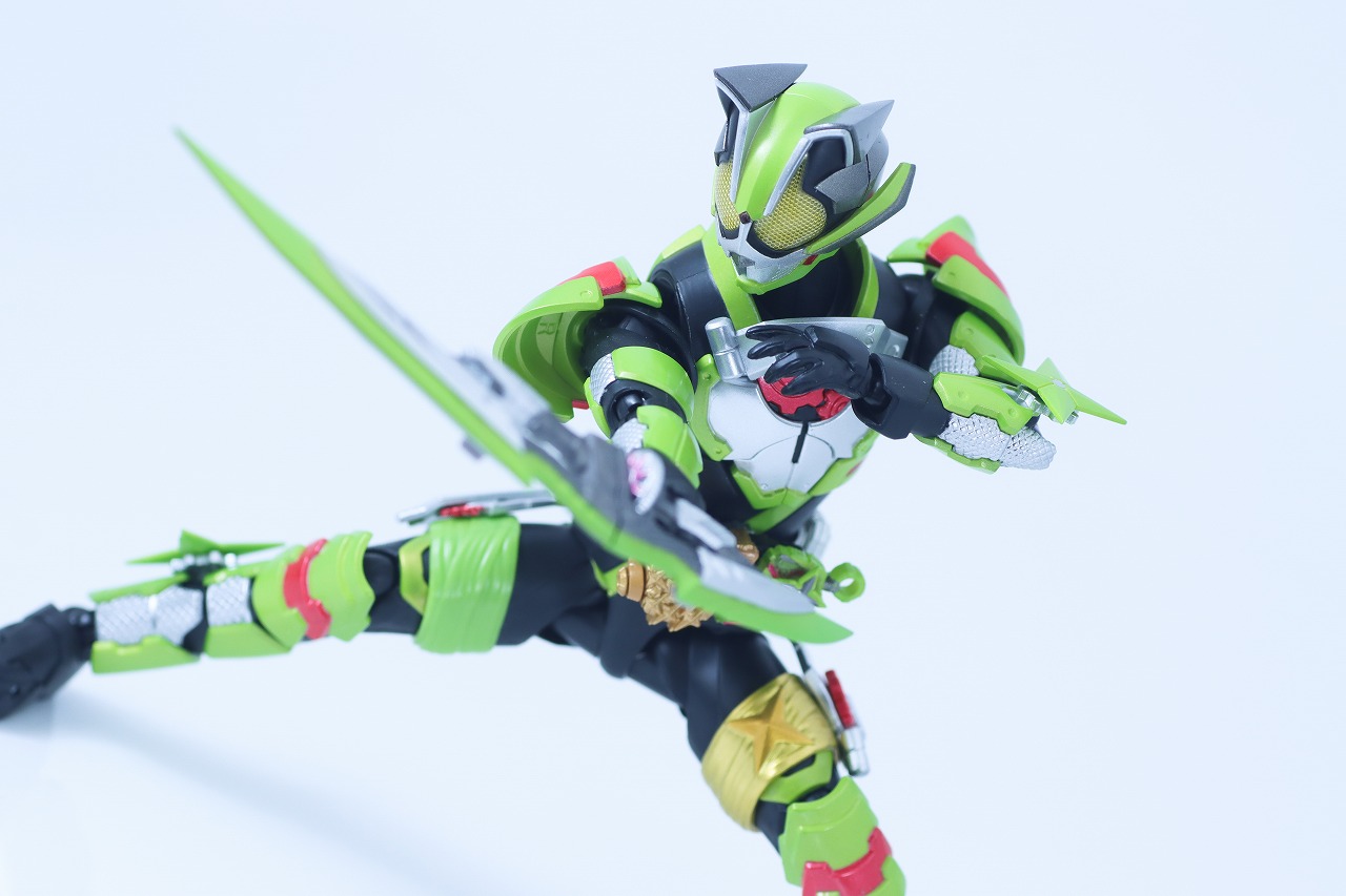 S.H.フィギュアーツ　仮面ライダータイクーン フィーバーニンジャフォーム　ケケラ　カエルの置物セット　レビュー　アクション