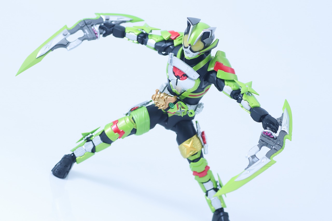 S.H.フィギュアーツ　仮面ライダータイクーン フィーバーニンジャフォーム　ケケラ　カエルの置物セット　レビュー　アクション