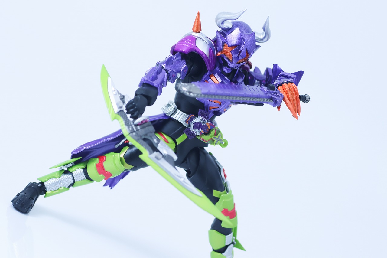 S.H.フィギュアーツ　仮面ライダータイクーン フィーバーニンジャフォーム　ケケラ　カエルの置物セット　レビュー　アクション　仮面ライダーバッファ