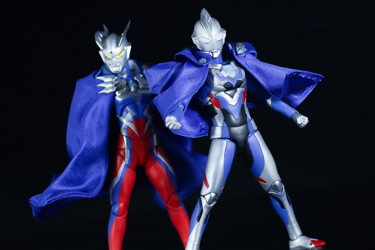 S.H.フィギュアーツ　ニュージェネレーション ウルトラマンケープ　レビュー　アクション　ウルトラマンゼロ マント
