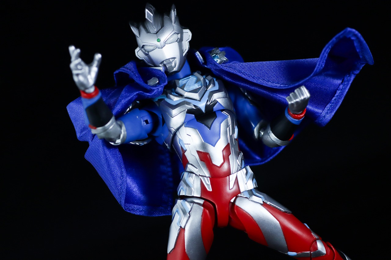 S.H.フィギュアーツ　ニュージェネレーション ウルトラマンケープ　レビュー　アクション　ウルトラマンゼット アルファエッジ