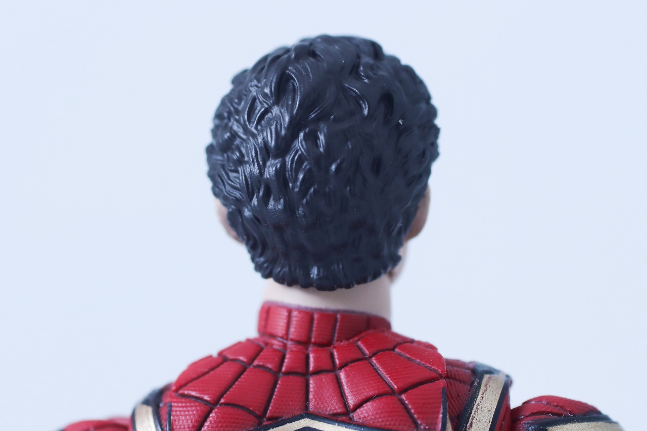 MAFEX　スパイダーマン　インテグレーテッド　スーツ　レビュー　付属品　ピーター・パーカー　素顔ヘッド