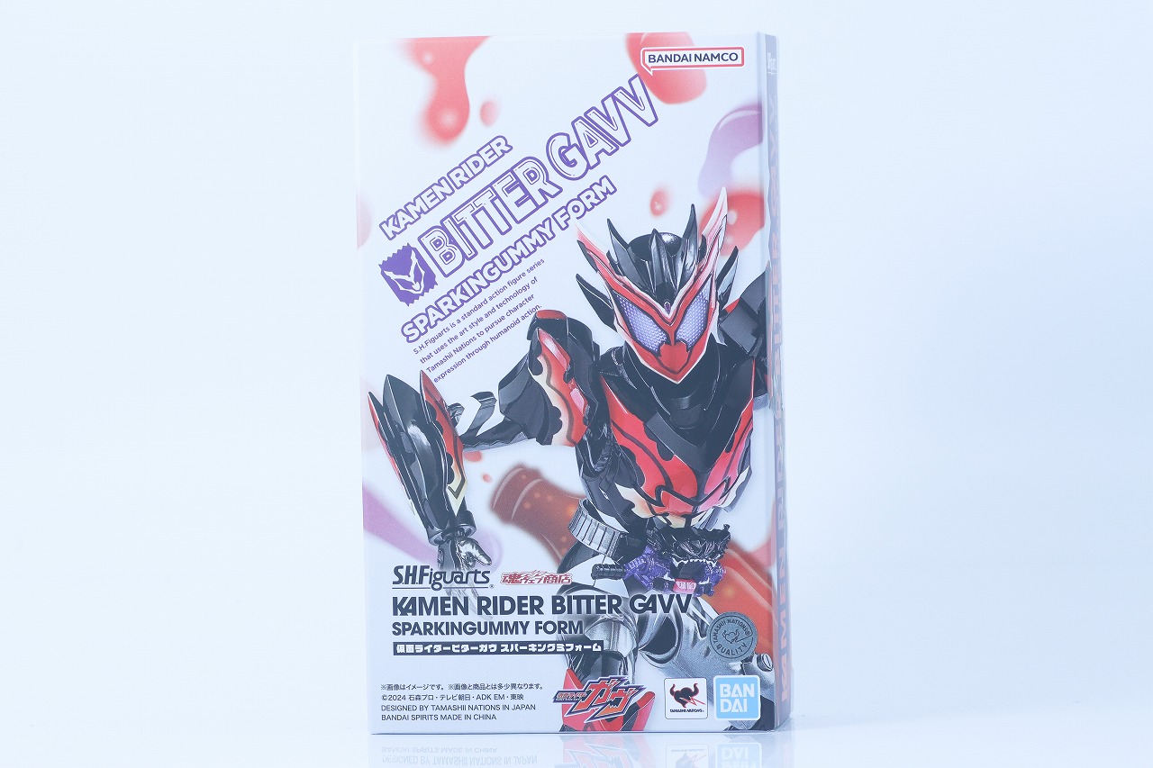 S.H.フィギュアーツ　仮面ライダービターガヴ スパーキングミフォーム　レビュー　パッケージ