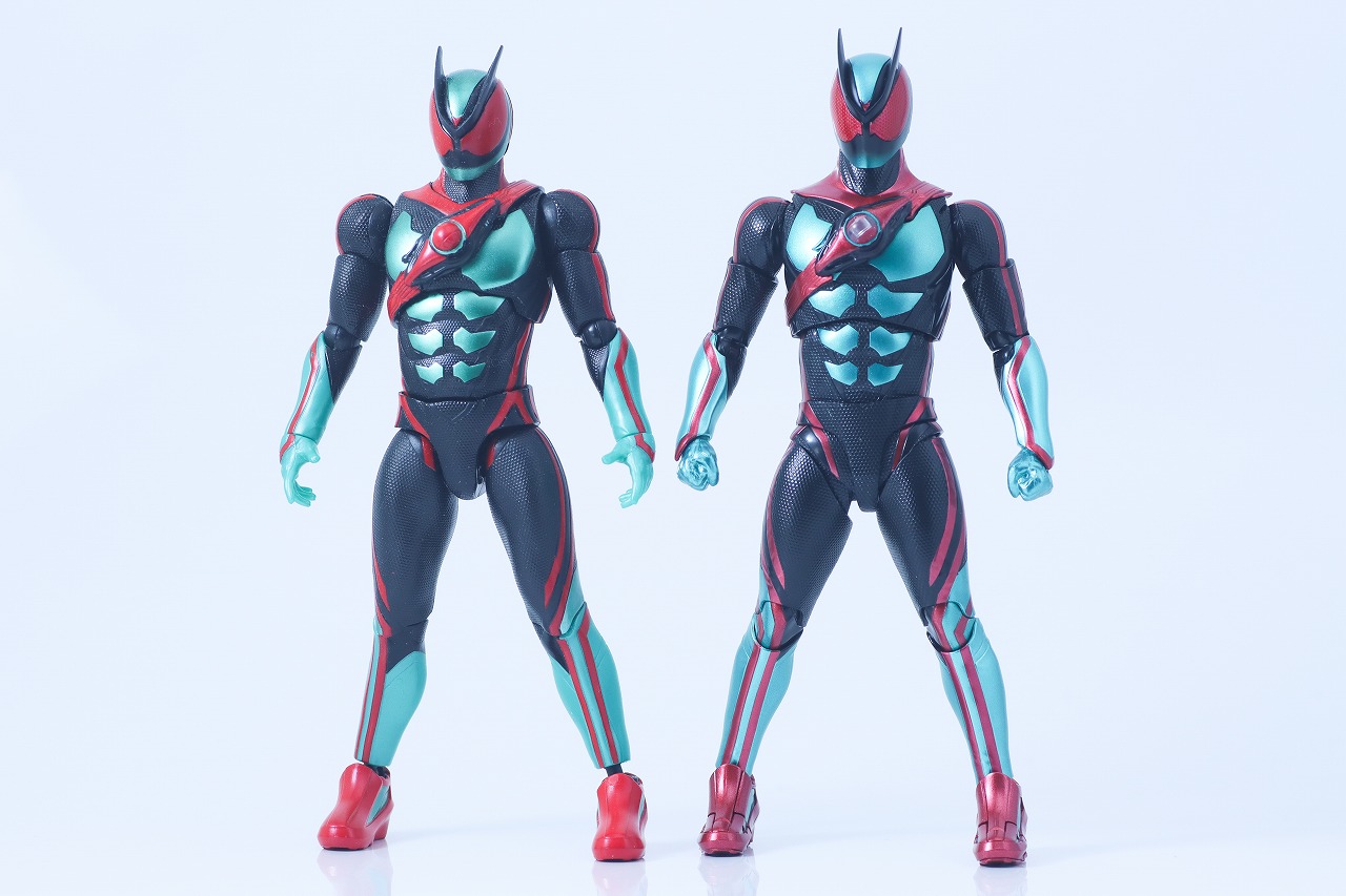 S.Hフィギュアーツ　仮面ライダーゼッツ フィジカムインパクト　レビュー　比較　仮面ライダーアクションフィギュア